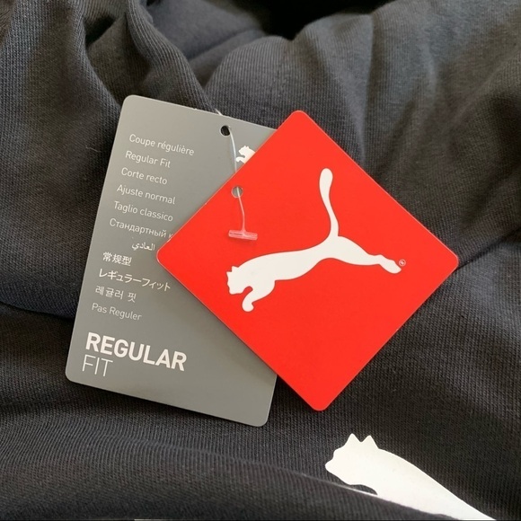 Puma Sweatshirt Puma Logo Amplified Terry Hoodie - Picture 10 of 15